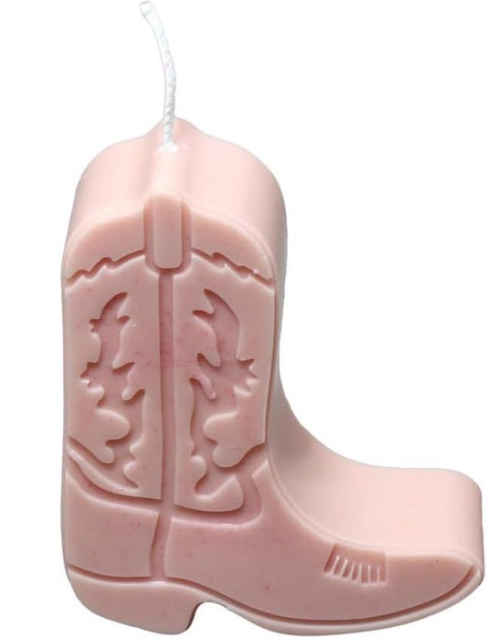 Custom boot candle