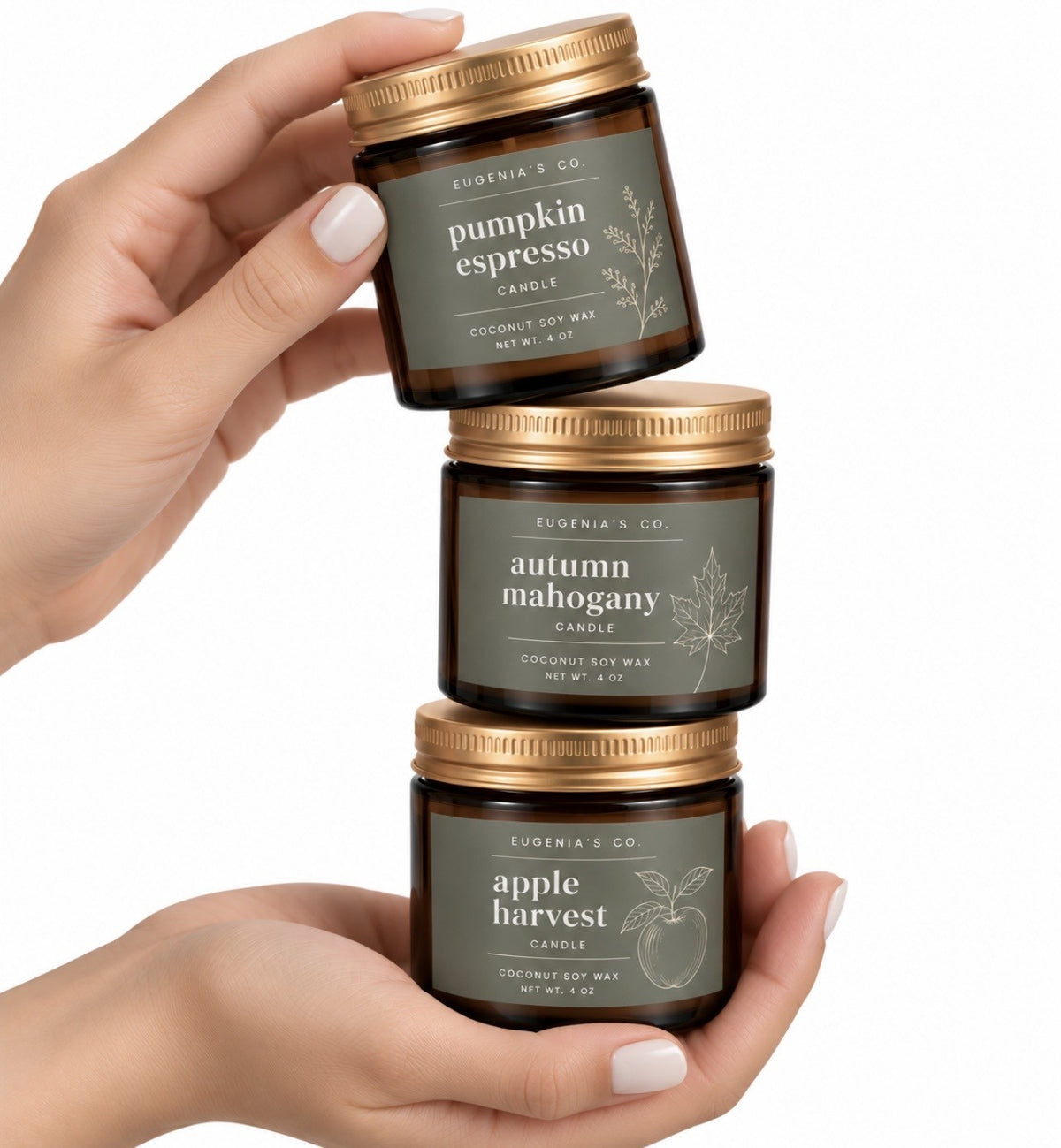 Fall Candle Mini Trio