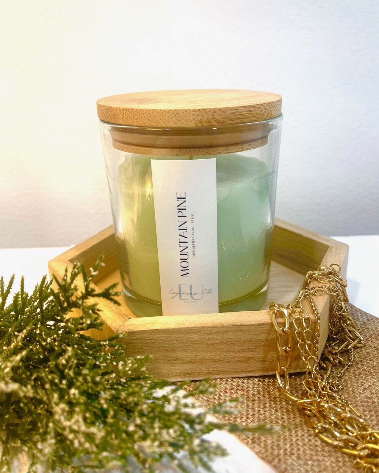 Mountain pine candle